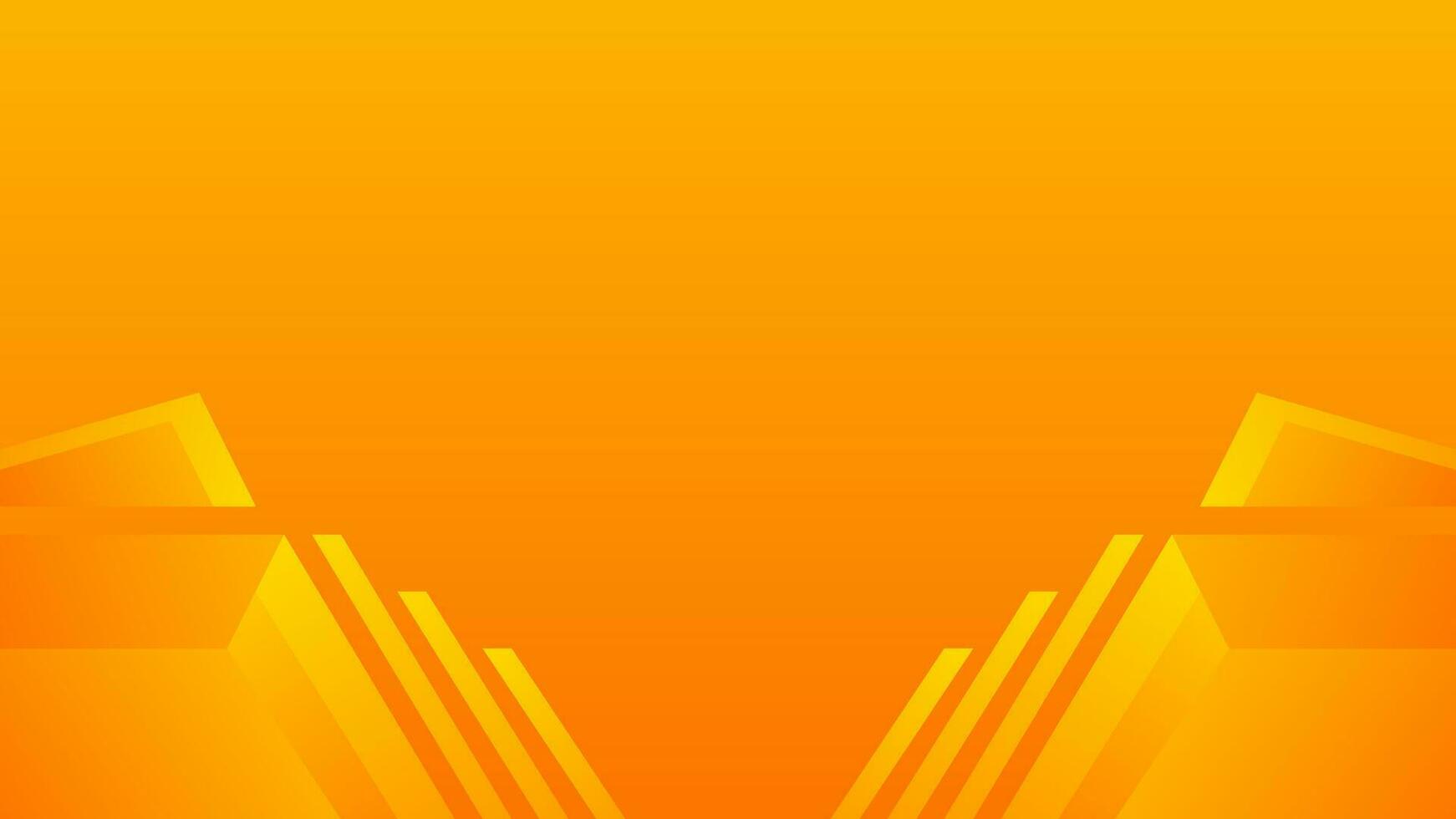 Abstract background vector illustration. Orange background vector