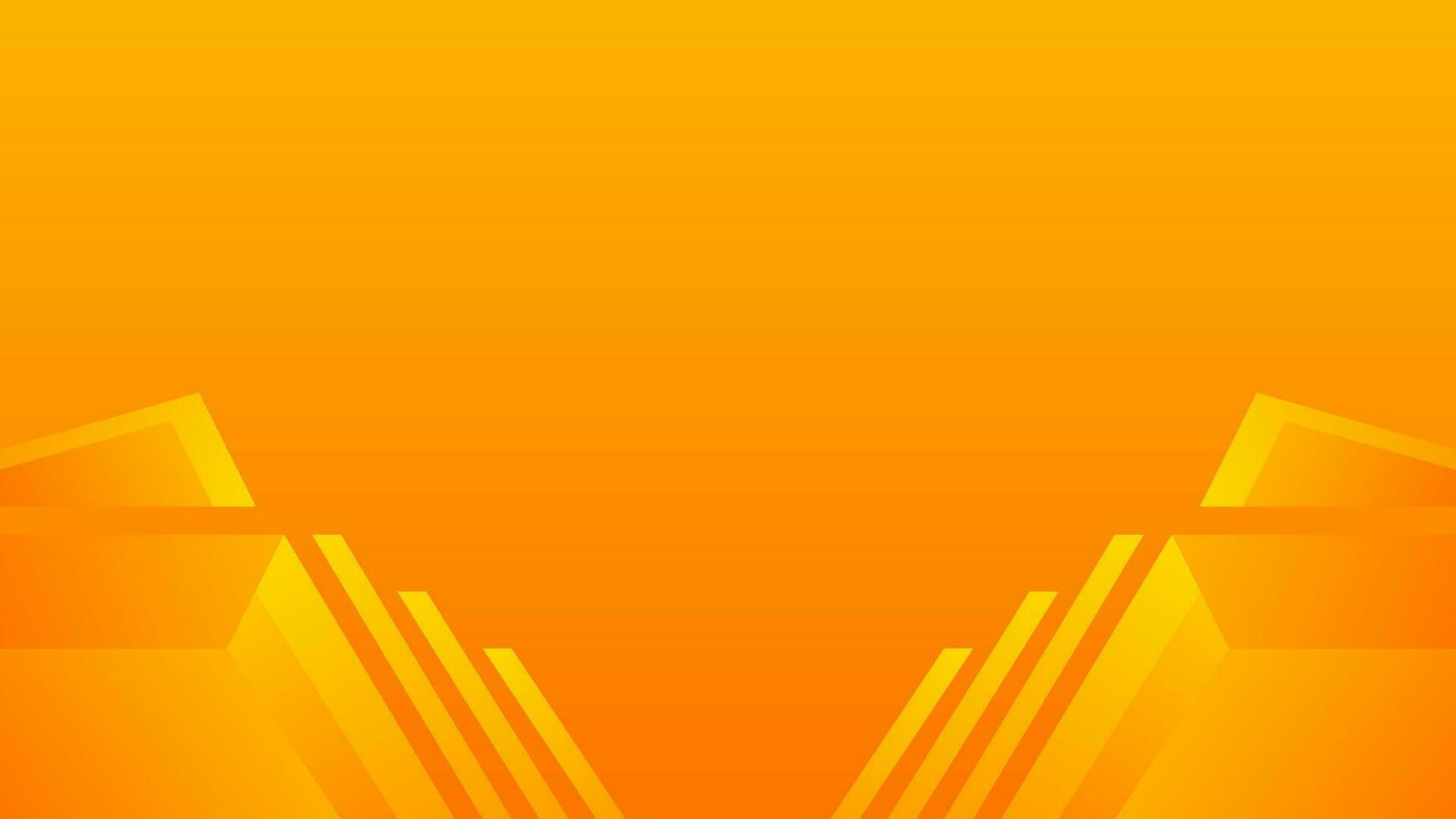 Abstract background vector illustration. Orange background vector illustration. Abstract yellow background for wallpaper, display, landing page, banner, or layout. Simple design graphic for display