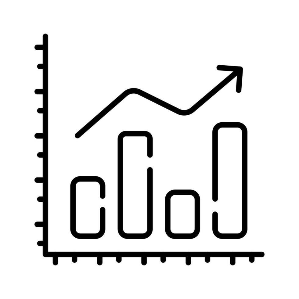 Carefully crafted icon of bar chart in trendy style, premium vector design