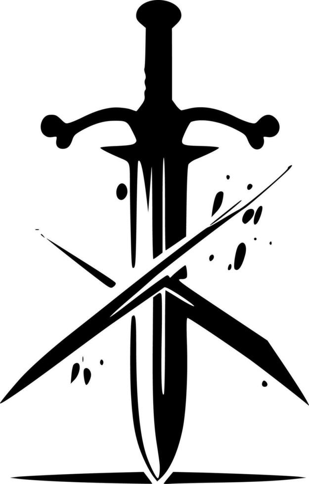 Crossed Swords Vector Art & Graphics