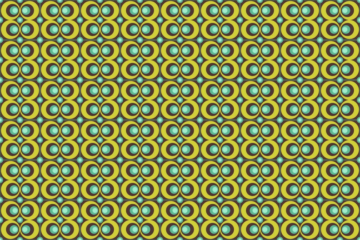 Geometric retro style pattern background design vector