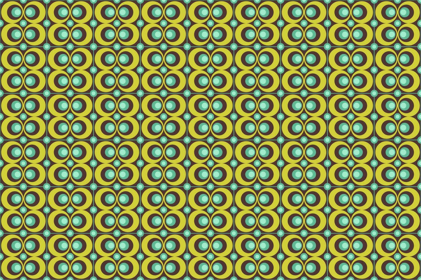 Geometric retro style pattern background design vector