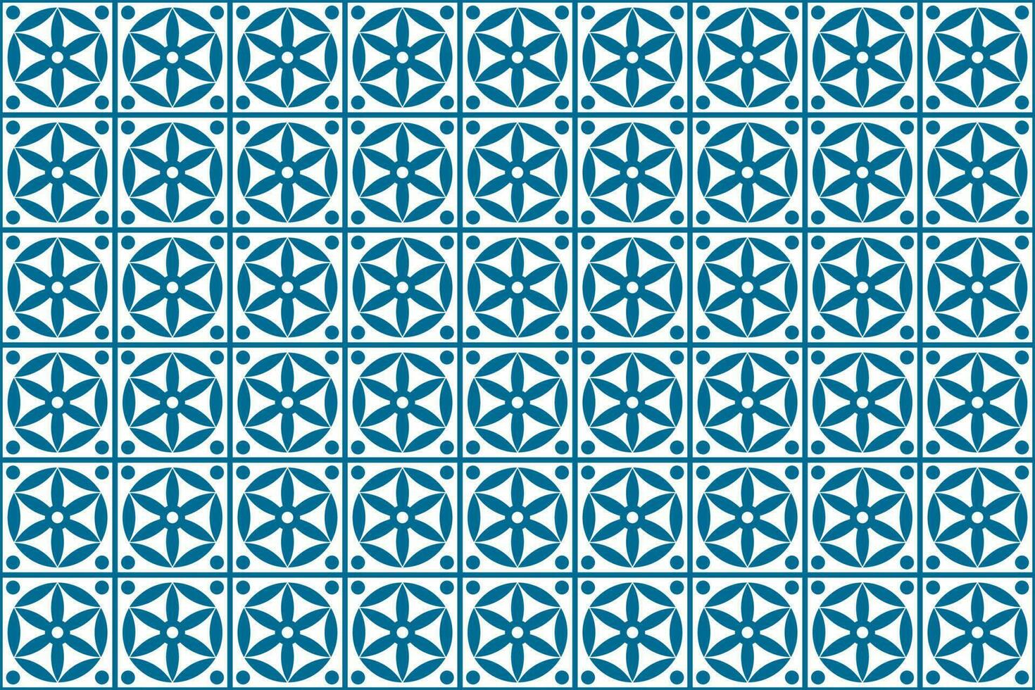 Ceramic tile geometric pattern design background-3 vector