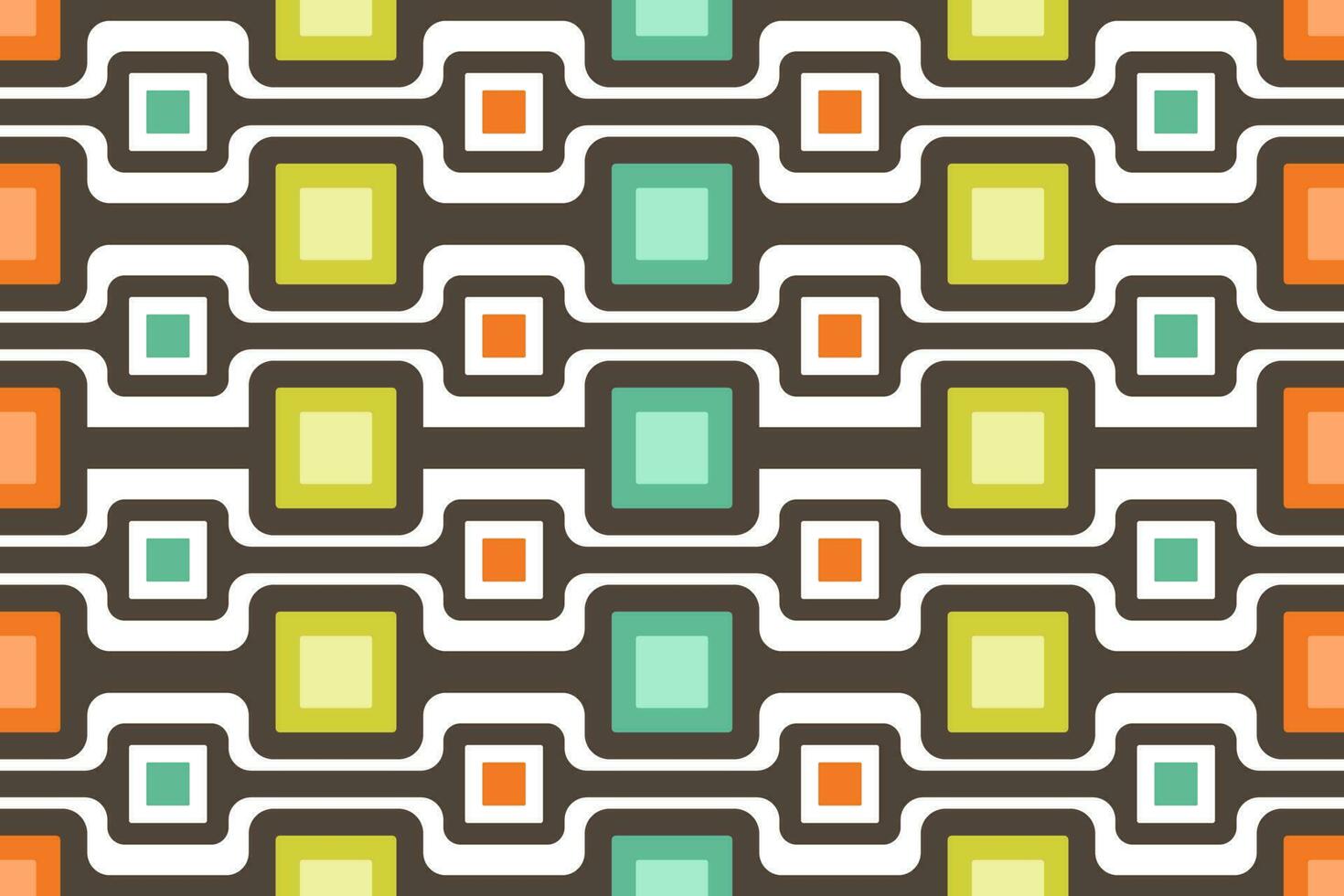 Geometric pattern retro style color design illustration vector