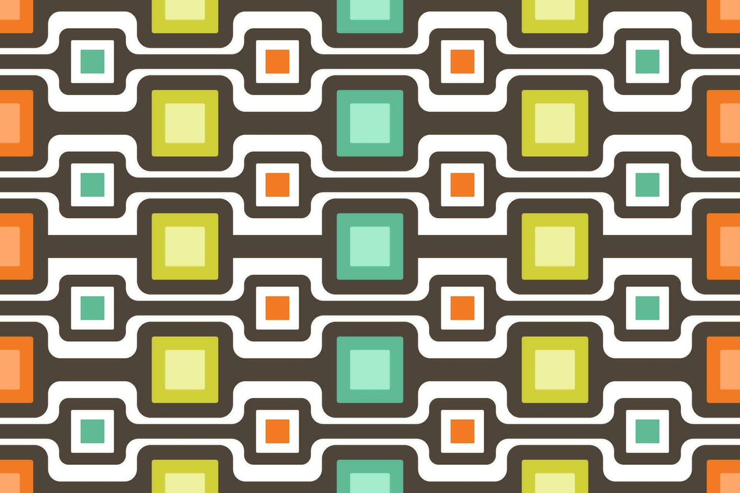 Geometric pattern retro style color design illustration vector