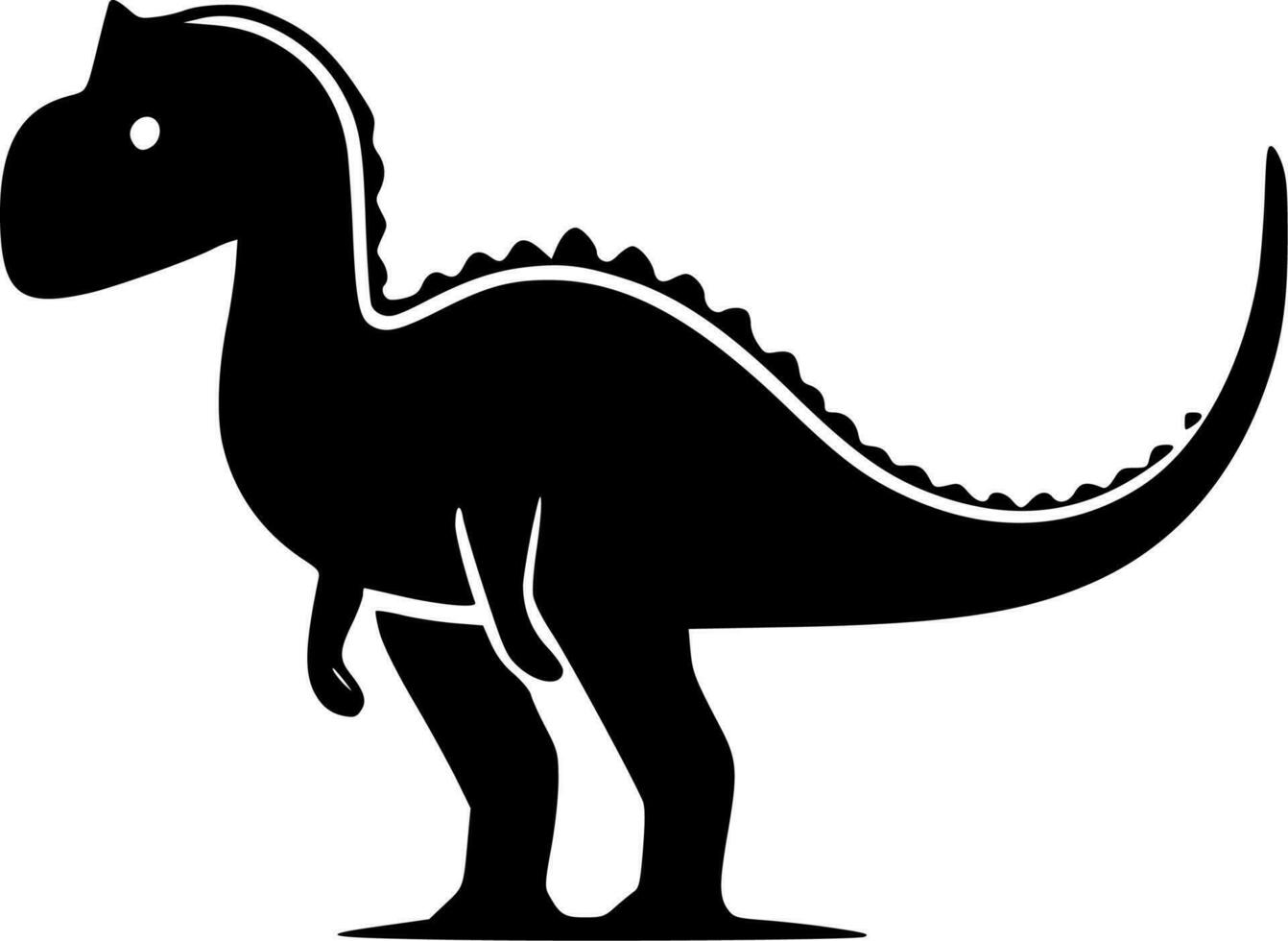 Dinosaur - High Quality Vector Logo - Vector illustration ideal for T-shirt graphic