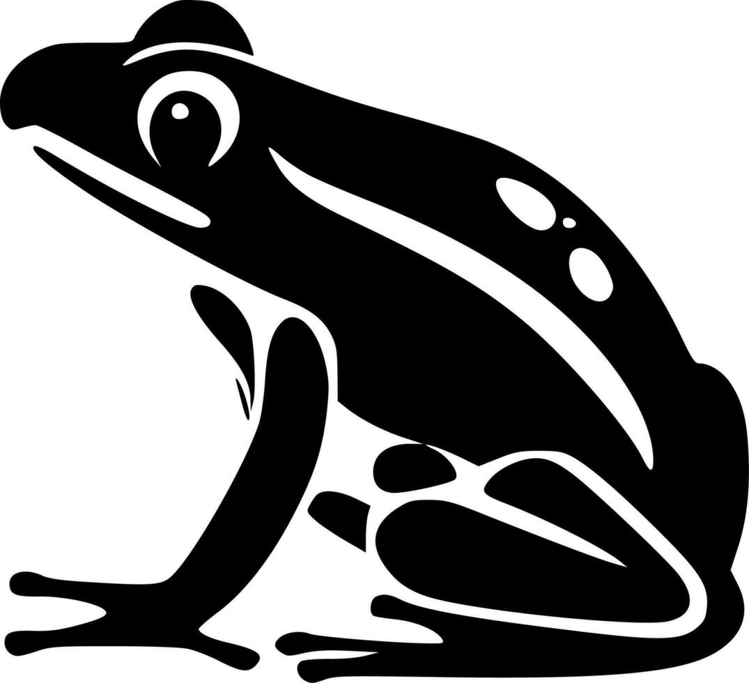 Frog - High Quality Vector Logo - Vector illustration ideal for T-shirt graphic