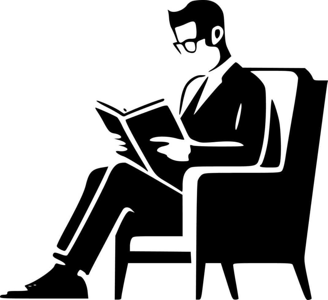 Reading - High Quality Vector Logo - Vector illustration ideal for T-shirt graphic