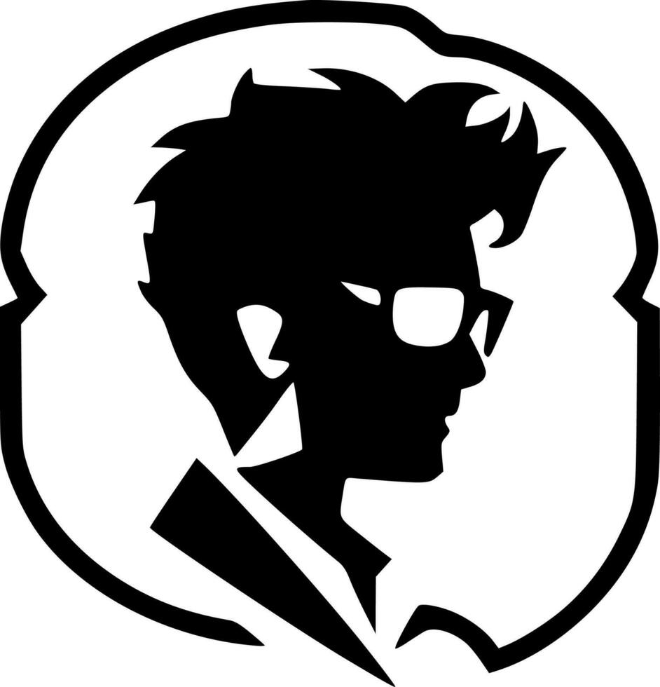 Stencil, Minimalist and Simple Silhouette - Vector illustration