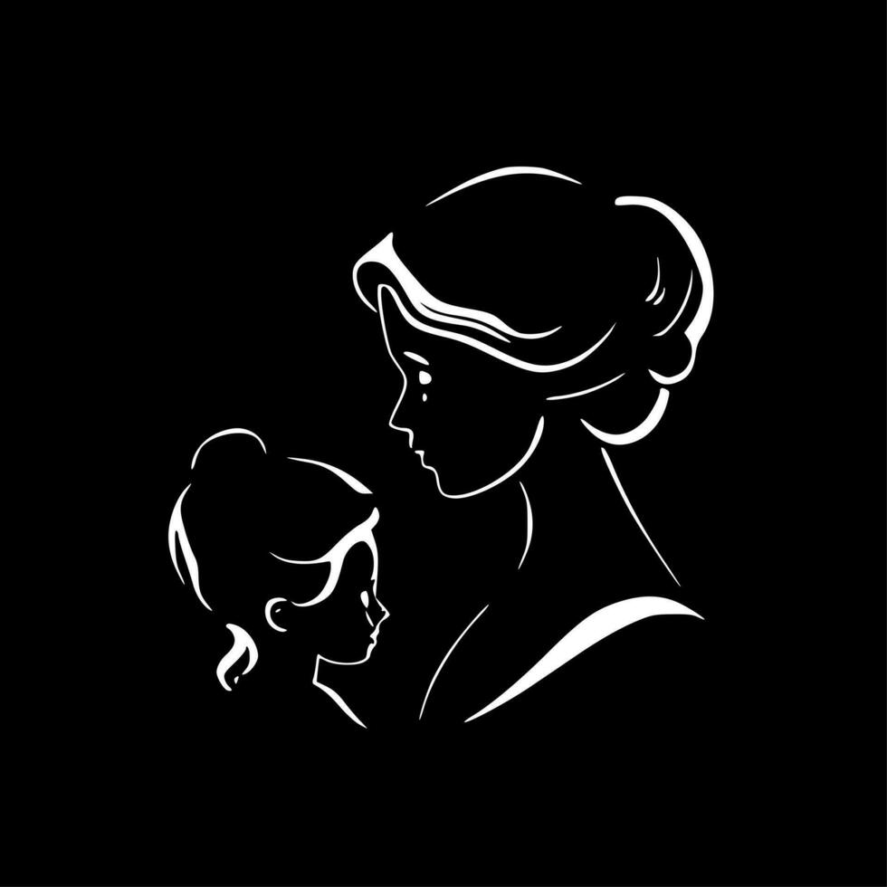 Mother - High Quality Vector Logo - Vector illustration ideal for T-shirt graphic