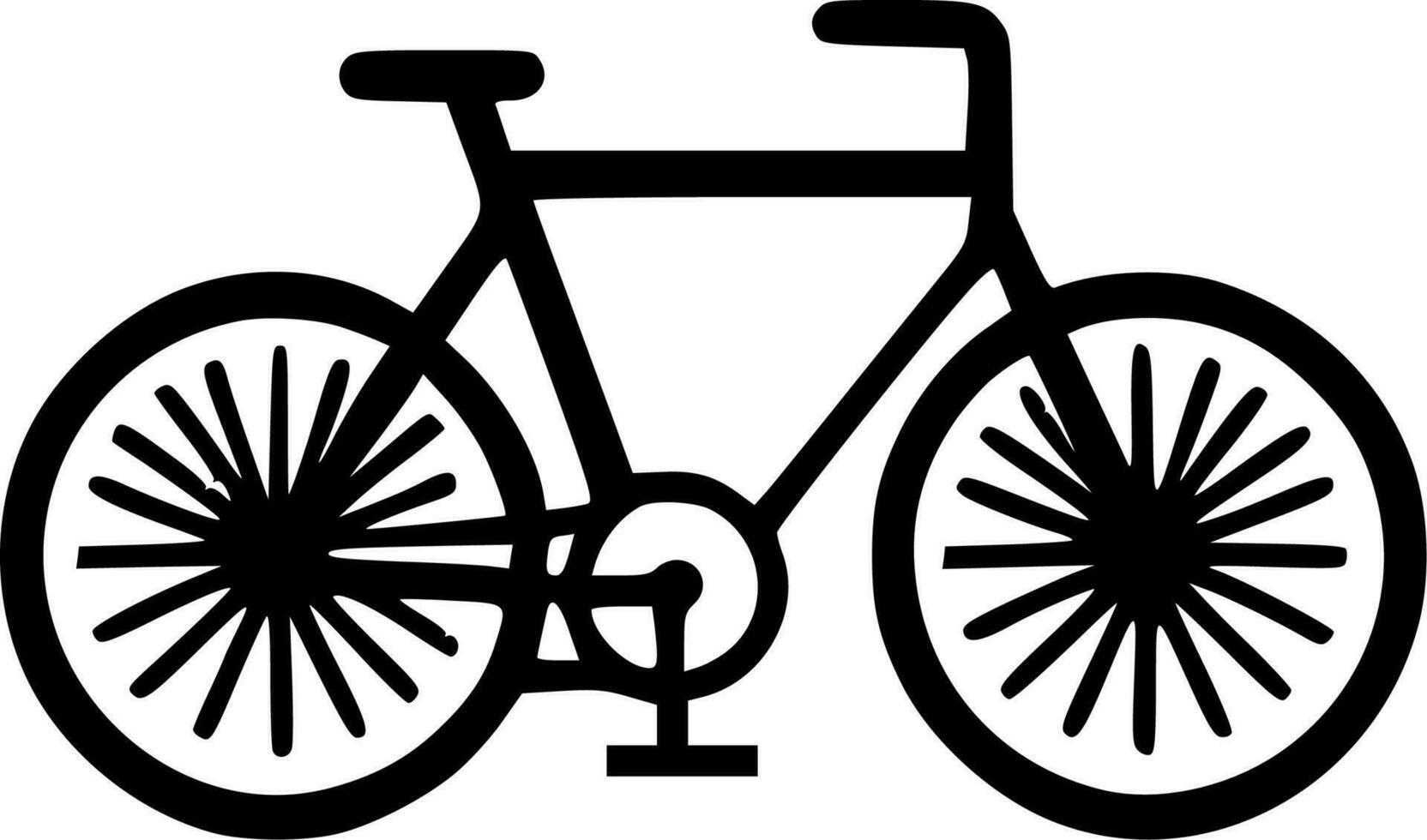 bicicleta - alto calidad vector logo - vector ilustración ideal para camiseta gráfico