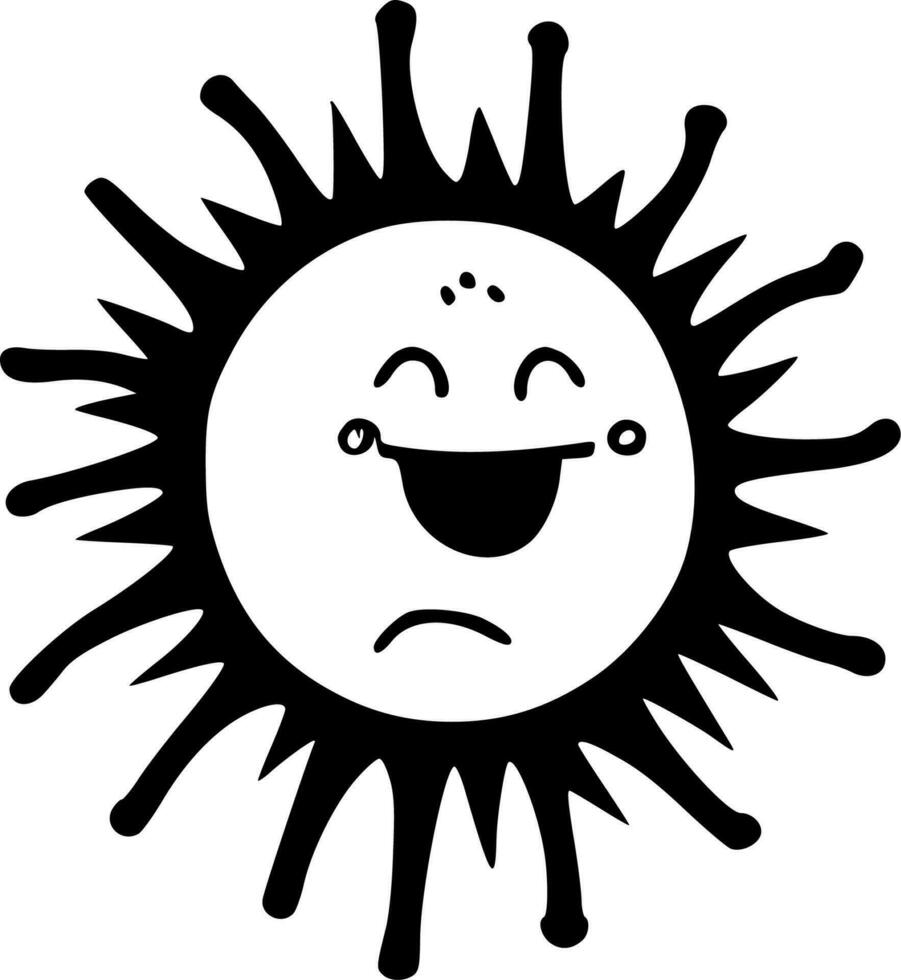 Sunshine - High Quality Vector Logo - Vector illustration ideal for T-shirt graphic