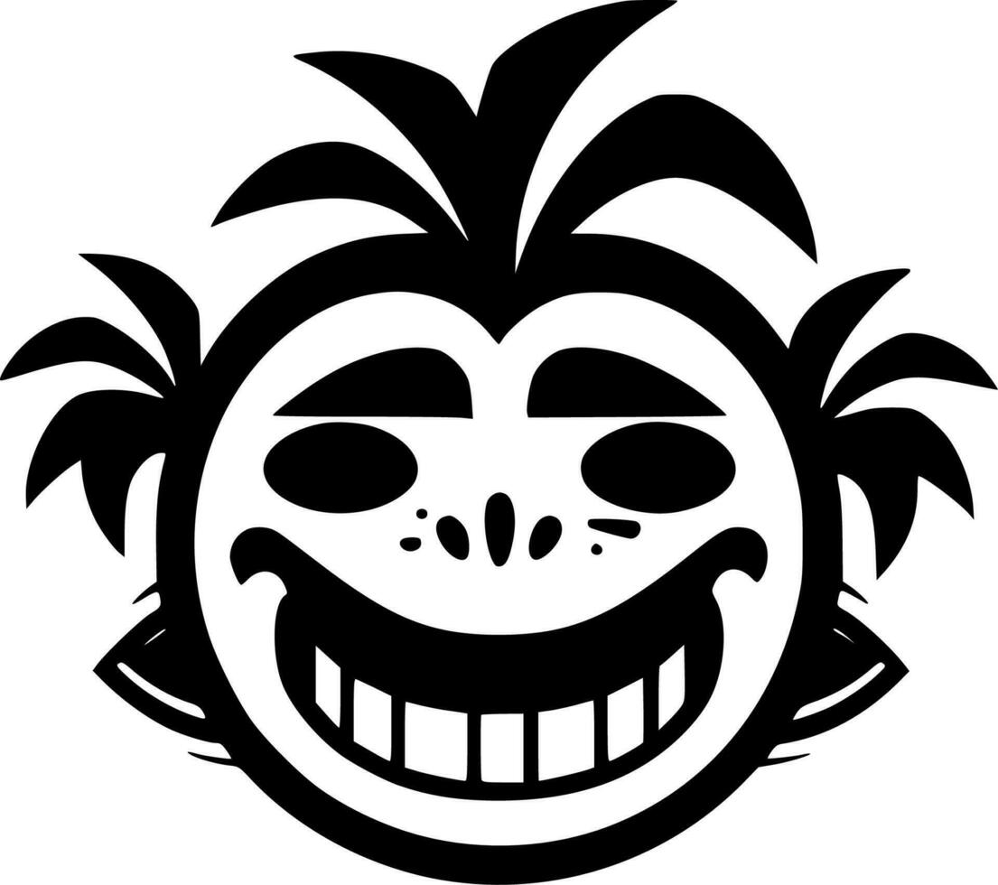 Hawaii, Minimalist and Simple Silhouette - Vector illustration
