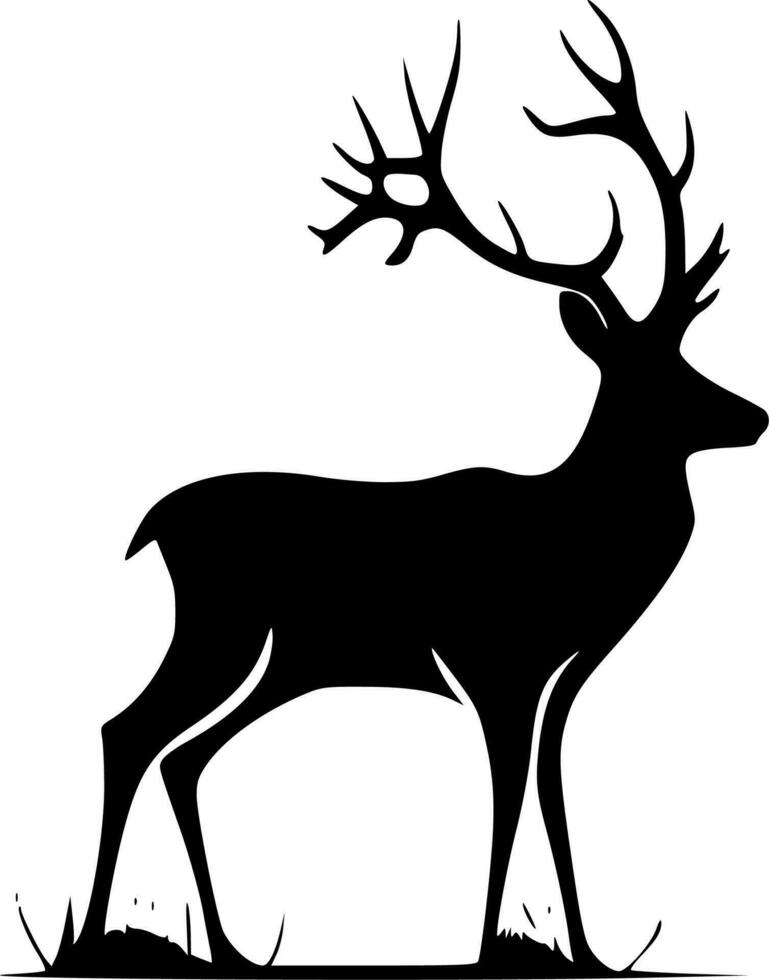 Deer - High Quality Vector Logo - Vector illustration ideal for T-shirt graphic