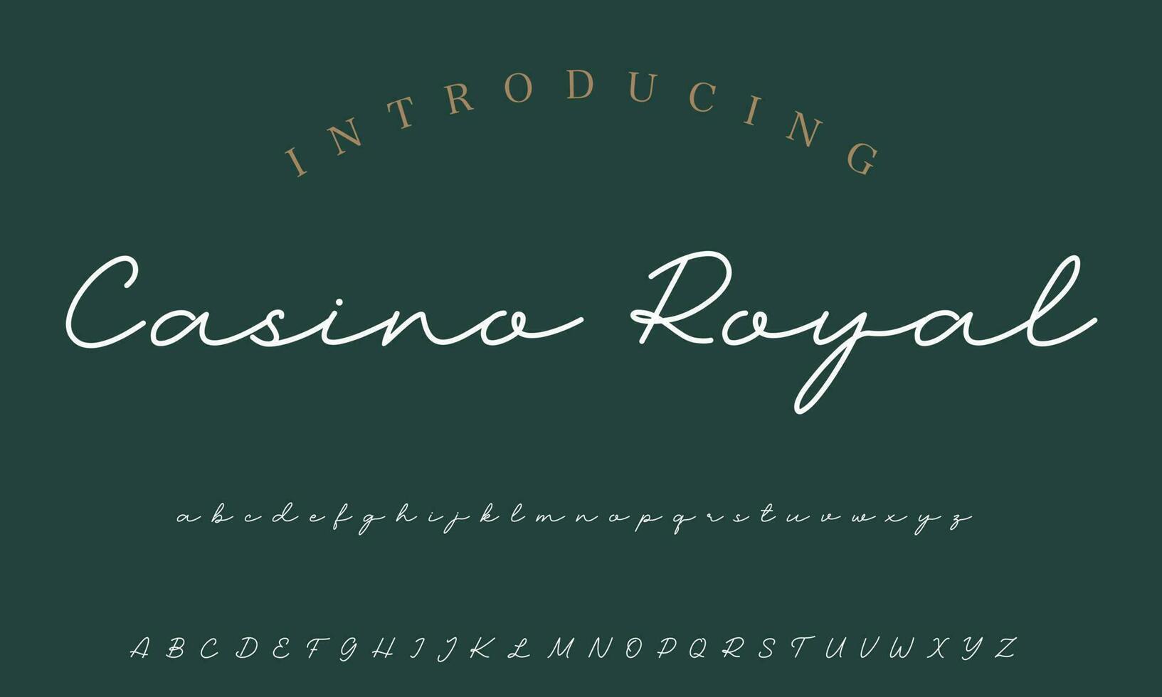 Signature Font Calligraphy Logotype Script Brush Font Type Font lettering handwritten vector