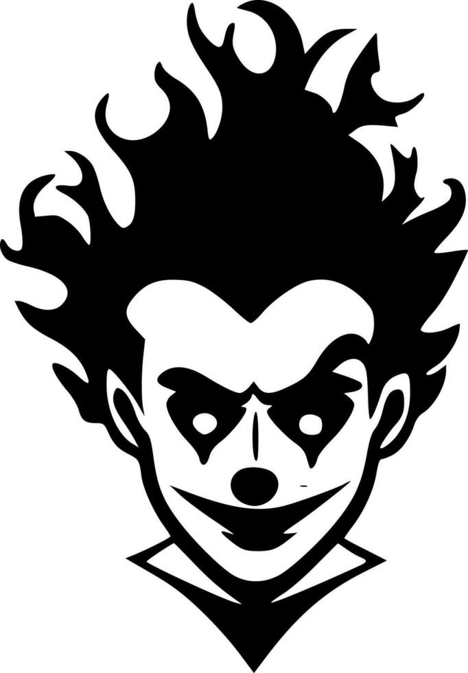Clown - High Quality Vector Logo - Vector illustration ideal for T-shirt graphic