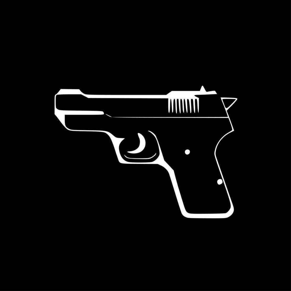 Gun - High Quality Vector Logo - Vector illustration ideal for T-shirt graphic