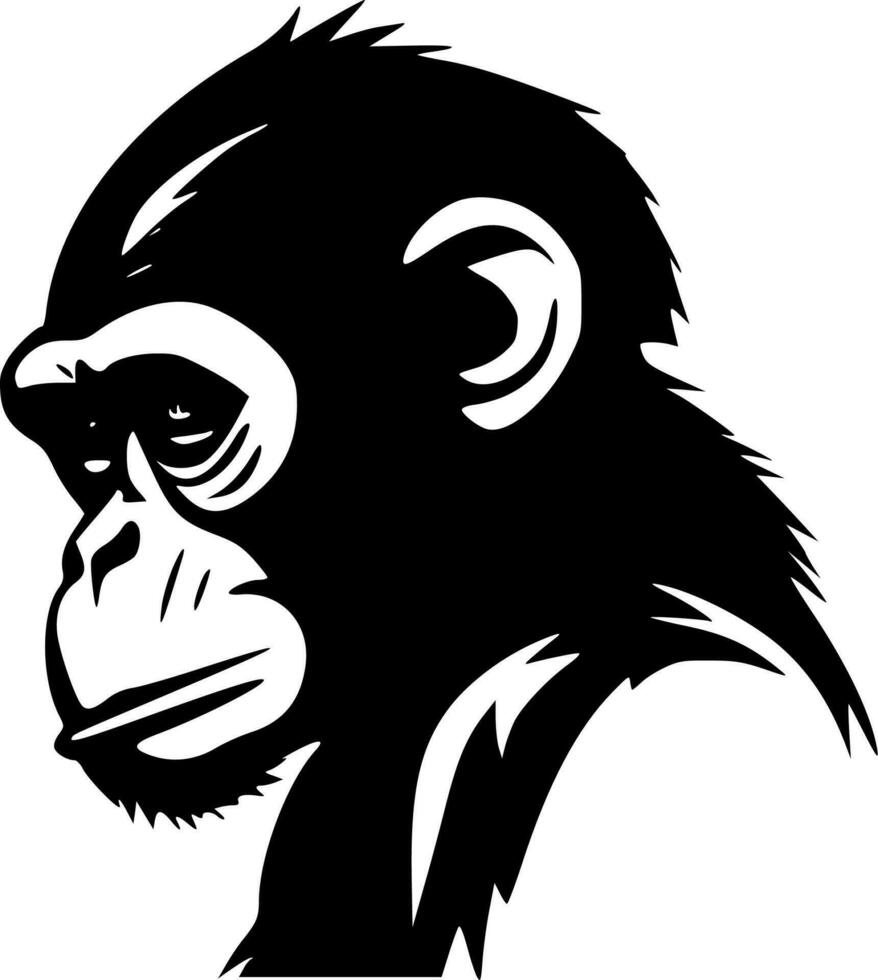 Monkey - High Quality Vector Logo - Vector illustration ideal for T-shirt graphic