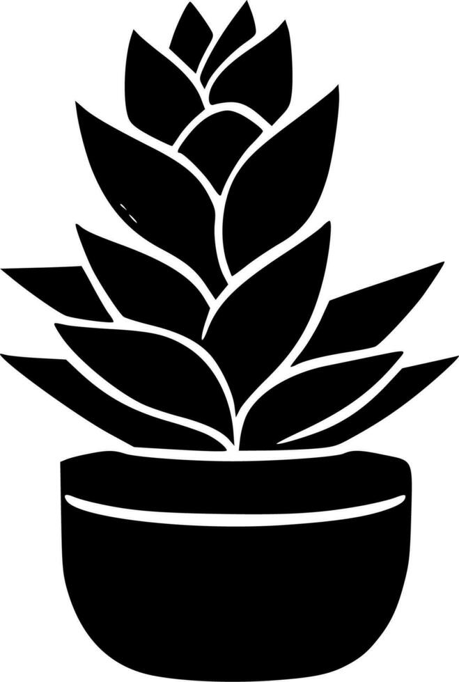 Succulent - High Quality Vector Logo - Vector illustration ideal for T-shirt graphic