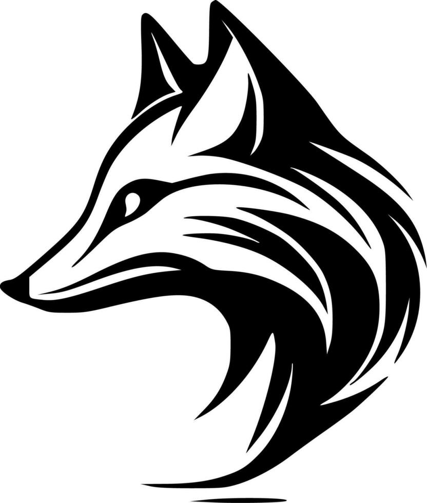 Fox - High Quality Vector Logo - Vector illustration ideal for T-shirt graphic