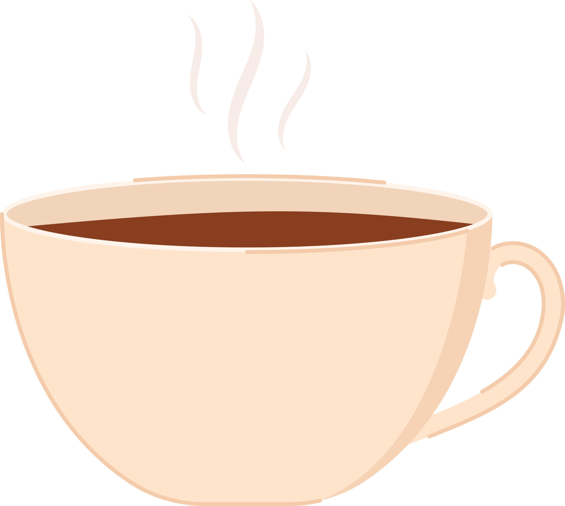 Morning, hot, coffee, cup, cute, tea icon - Download on Iconfinder