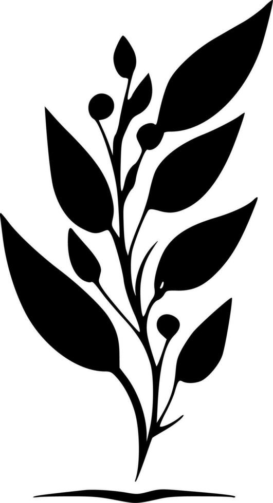 Flourish - Minimalist and Flat Logo - Vector illustration