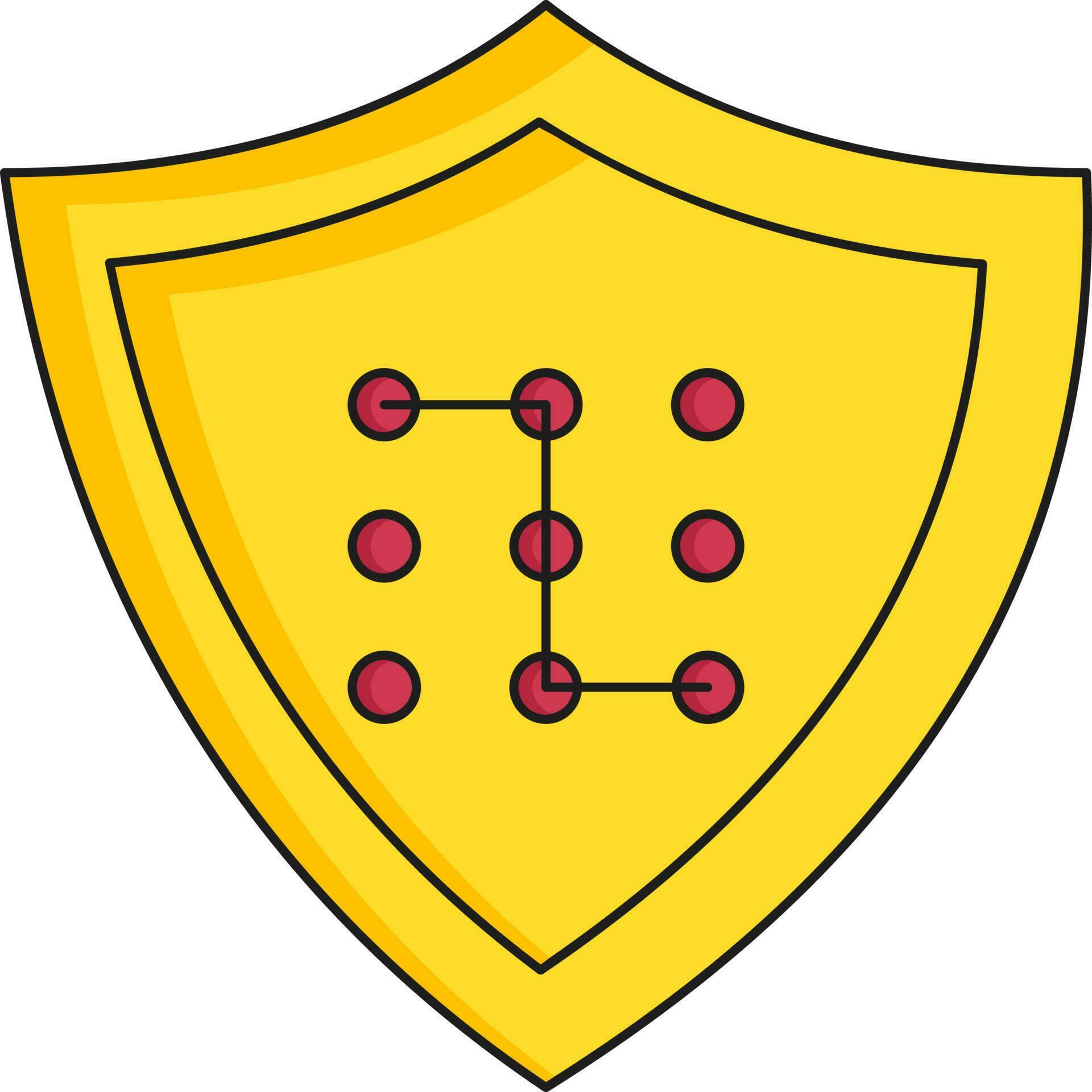 create-password-pattern-shield-for-security-icon-in-red-and-yellow