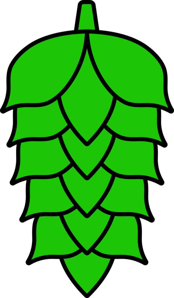 aislado cerveza salto icono en plano estilo. vector