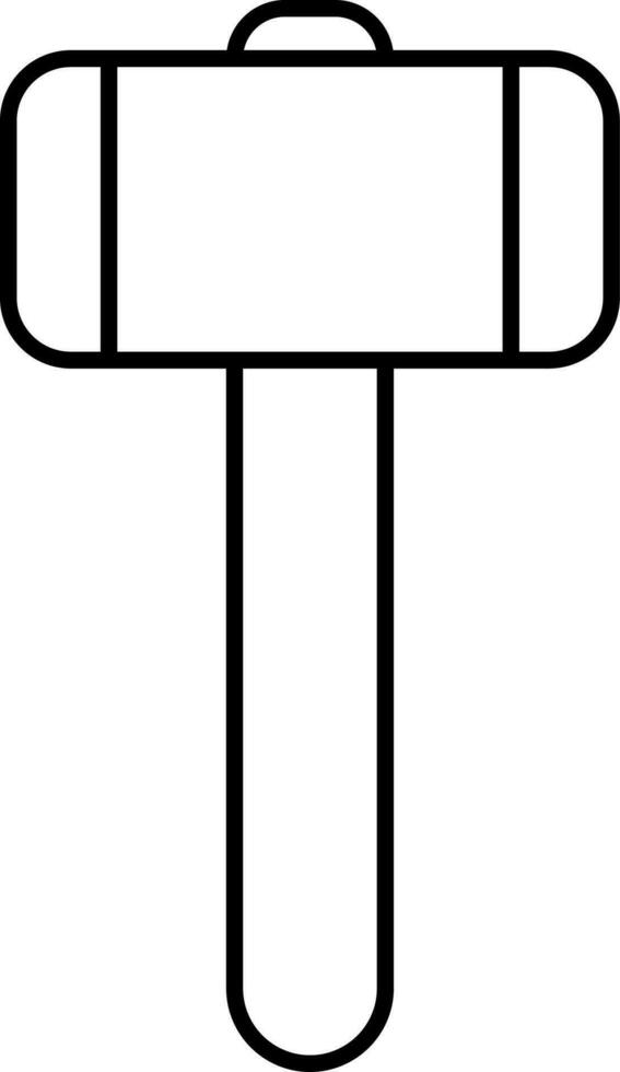 Smartphone With Selfie Stick Icon In Line Art. vector