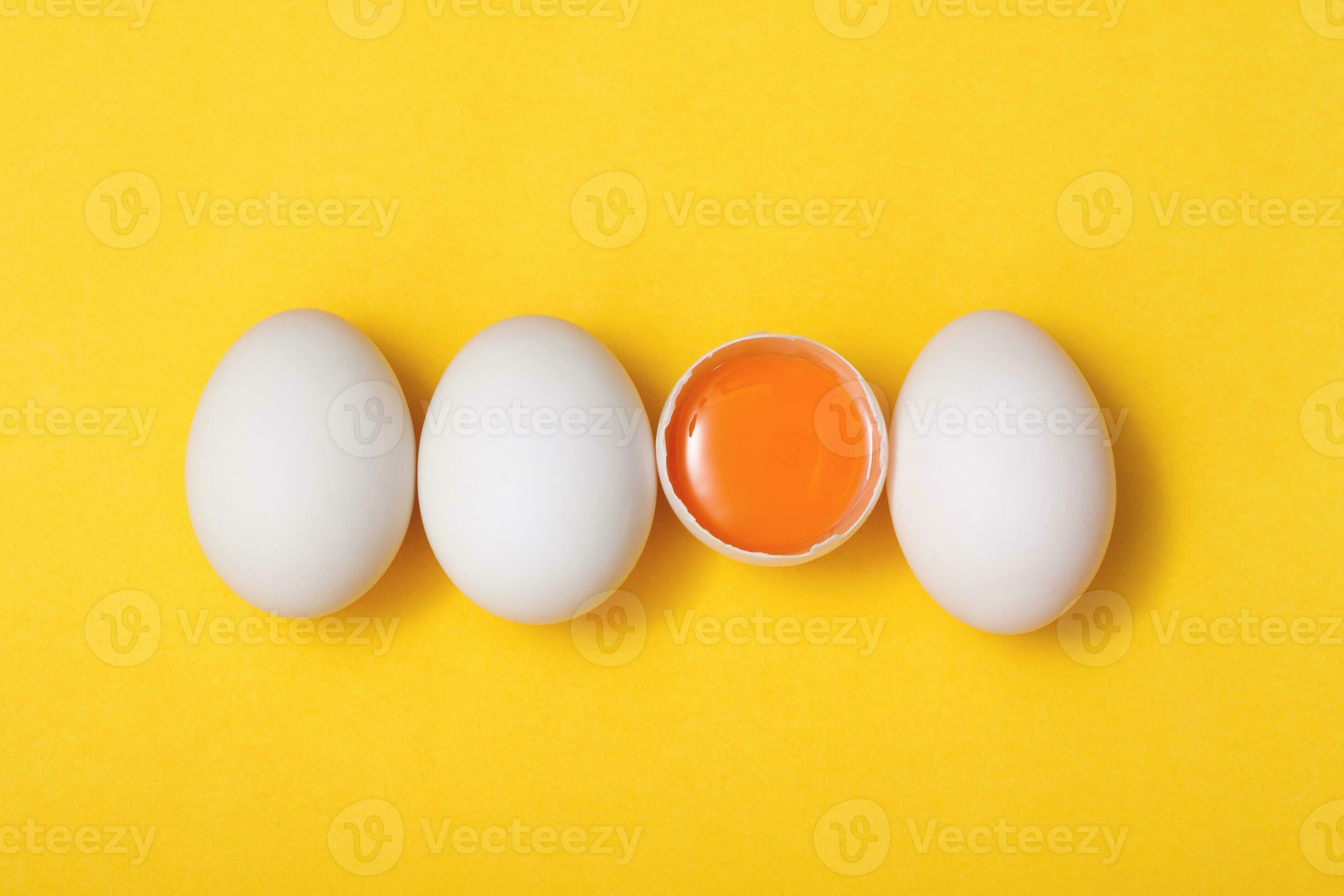 The benefits of egg yolks and egg whites are high in protein for the