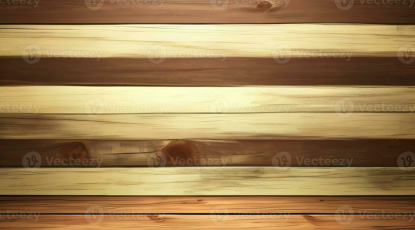 A wooden table with a wooden surface that has a stain on it. photo