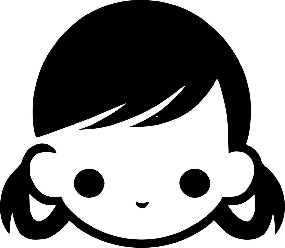 Baby - Minimalist and Flat Logo - Vector illustration