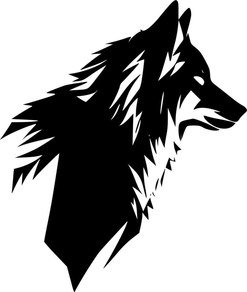 Wolf - High Quality Vector Logo - Vector illustration ideal for T-shirt graphic