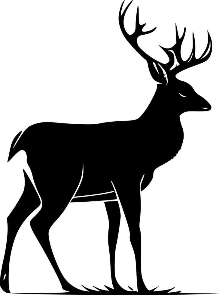 Deer - High Quality Vector Logo - Vector illustration ideal for T-shirt graphic