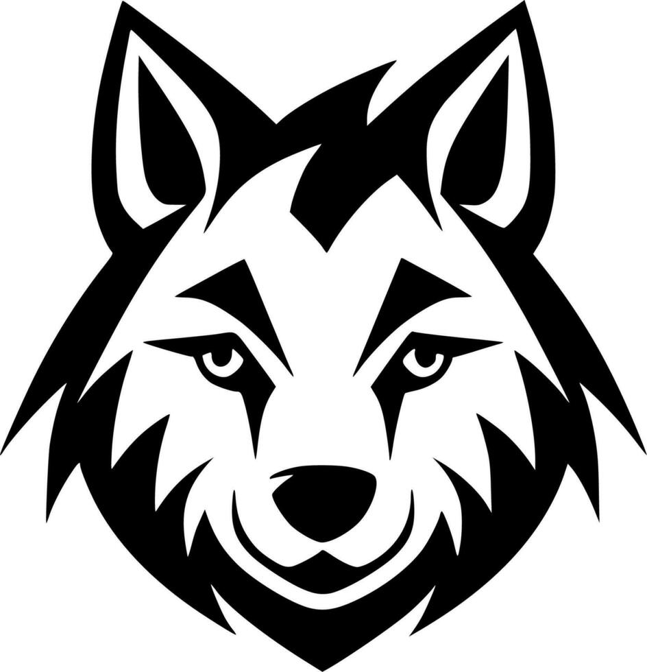 Wolf - High Quality Vector Logo - Vector illustration ideal for T-shirt graphic