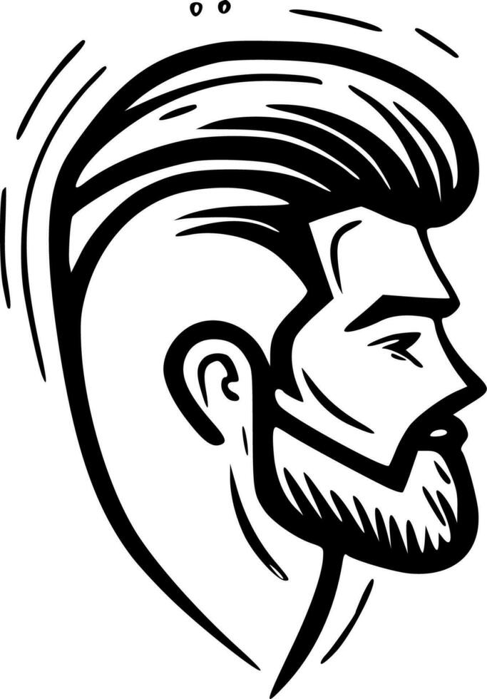 Line Art - Minimalist and Flat Logo - Vector illustration