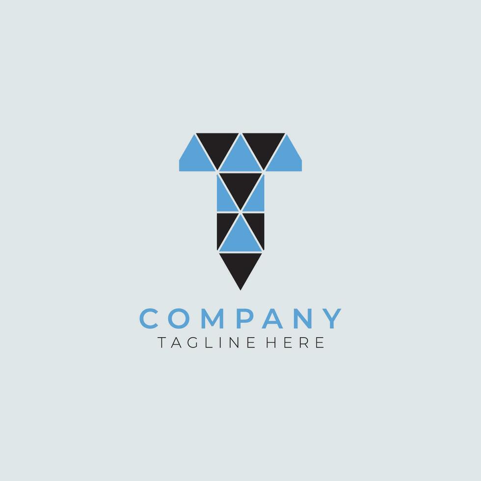 abstract monogram initial font logo template. icons for business of fashion, sport, luxury vector