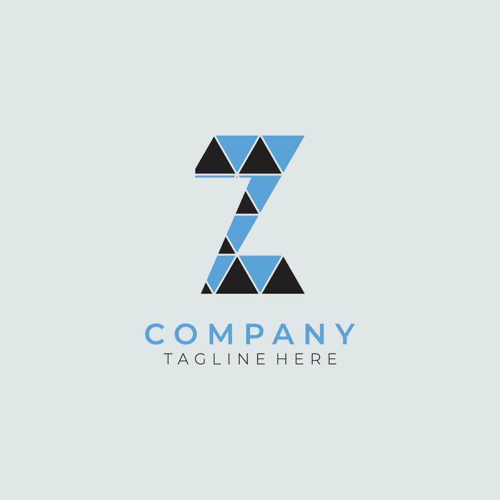 abstract monogram initial font logo template. icons for business of fashion, sport, luxury vector