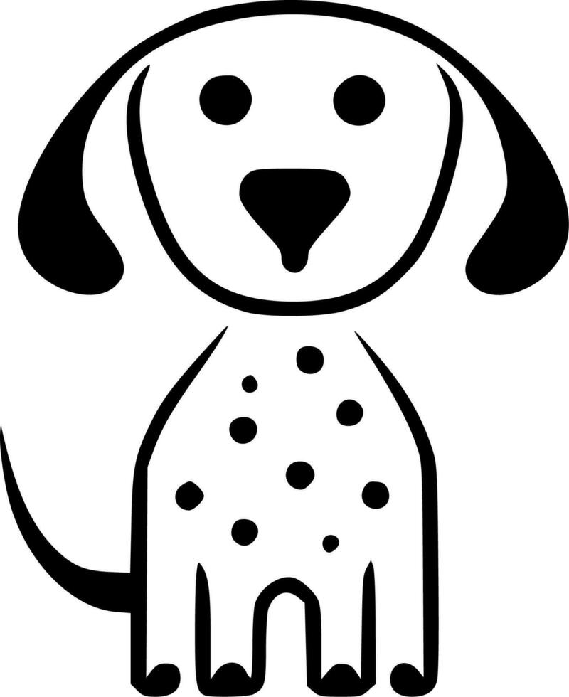 Dog - High Quality Vector Logo - Vector illustration ideal for T-shirt graphic