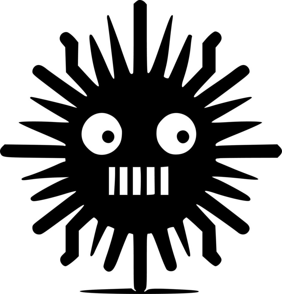 virus - alto calidad vector logo - vector ilustración ideal para camiseta gráfico