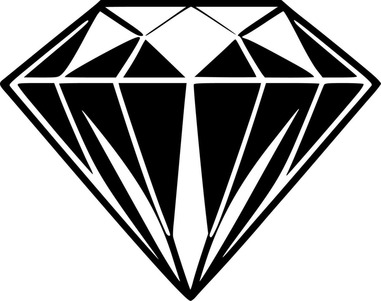 diamante - alto calidad vector logo - vector ilustración ideal para camiseta gráfico