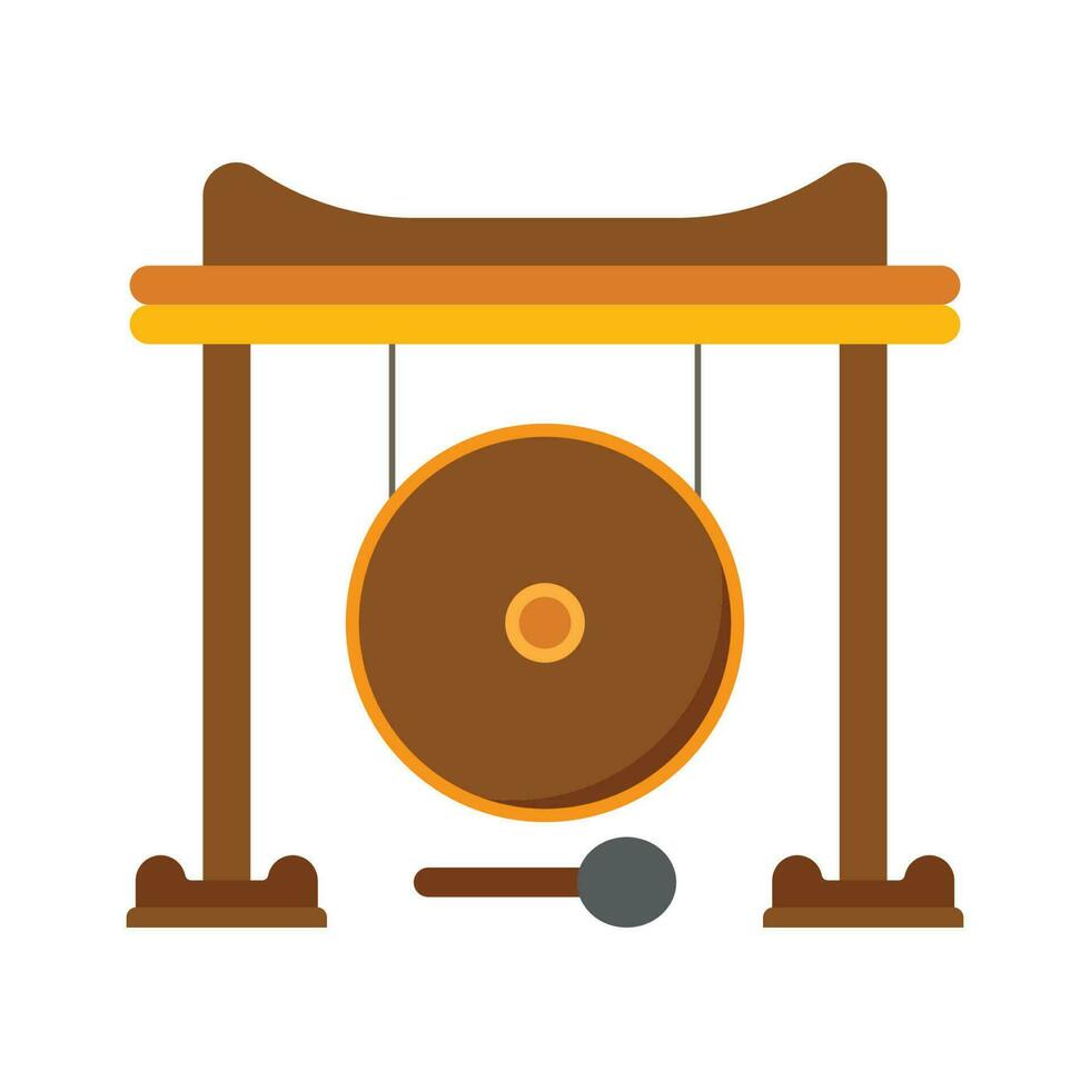 Gong vector icon