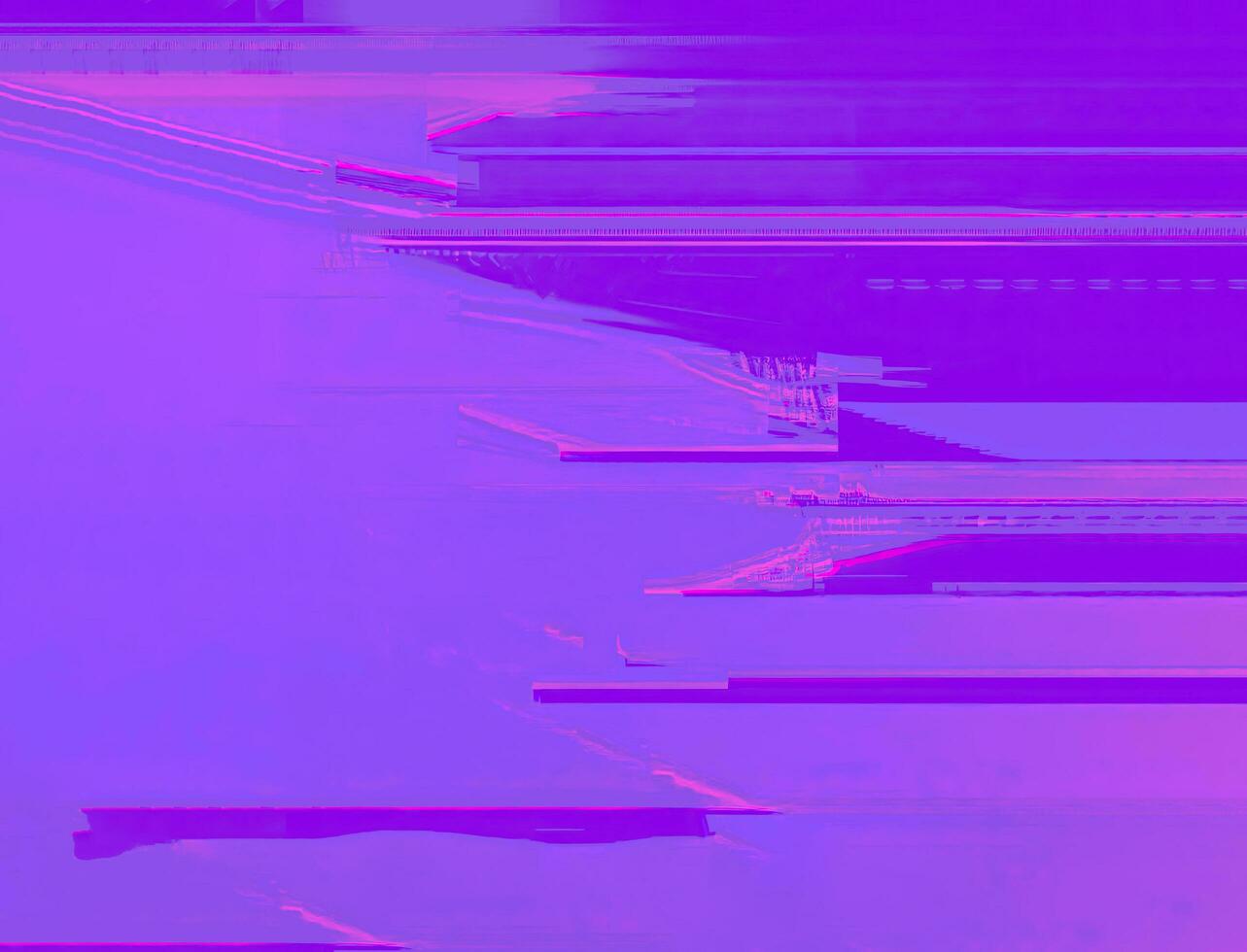 Abstract Unconscious Purple Glitch A Digital Dreamscape photo