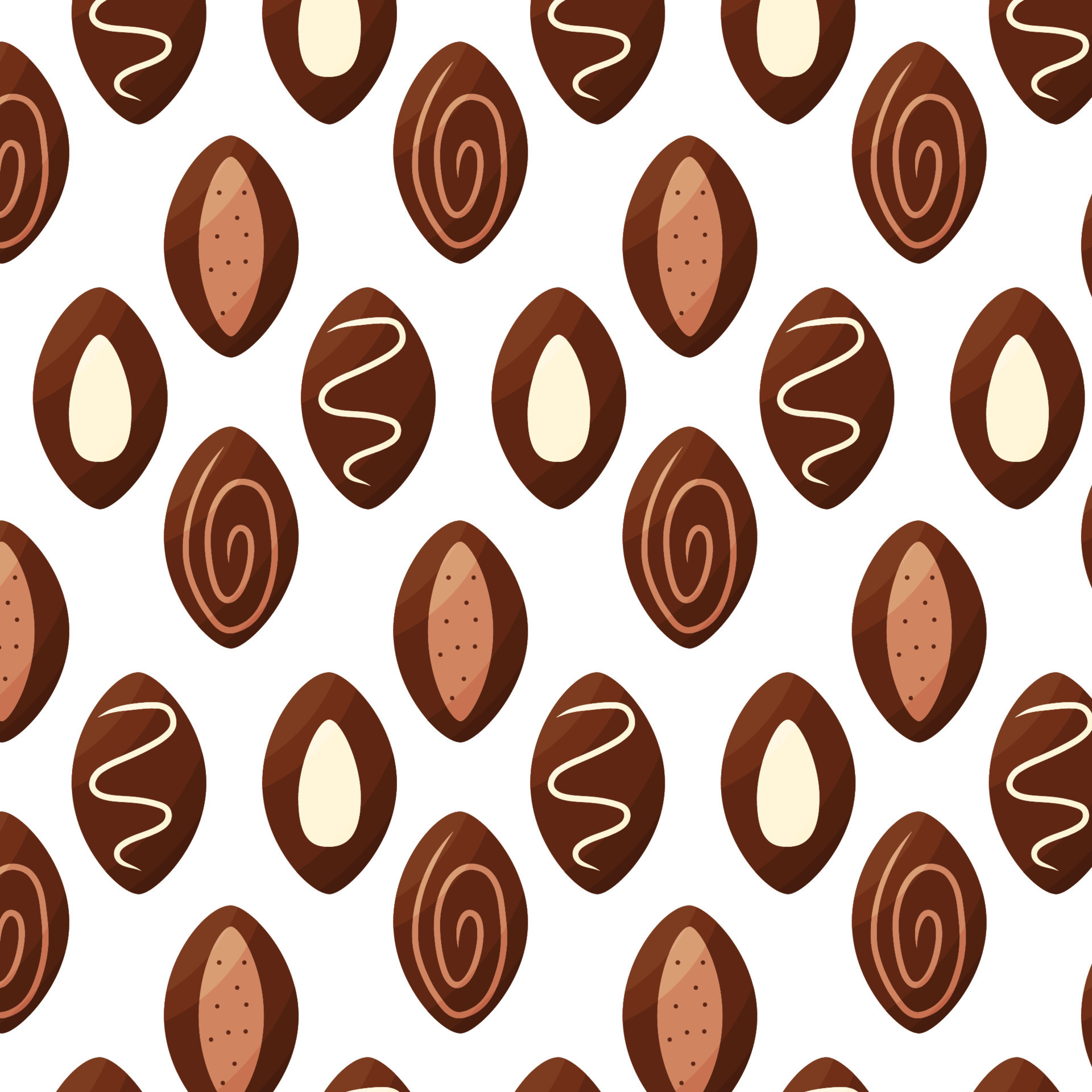 chocolate day candy holiday gift sweetness pattern 24149158 Vector Art