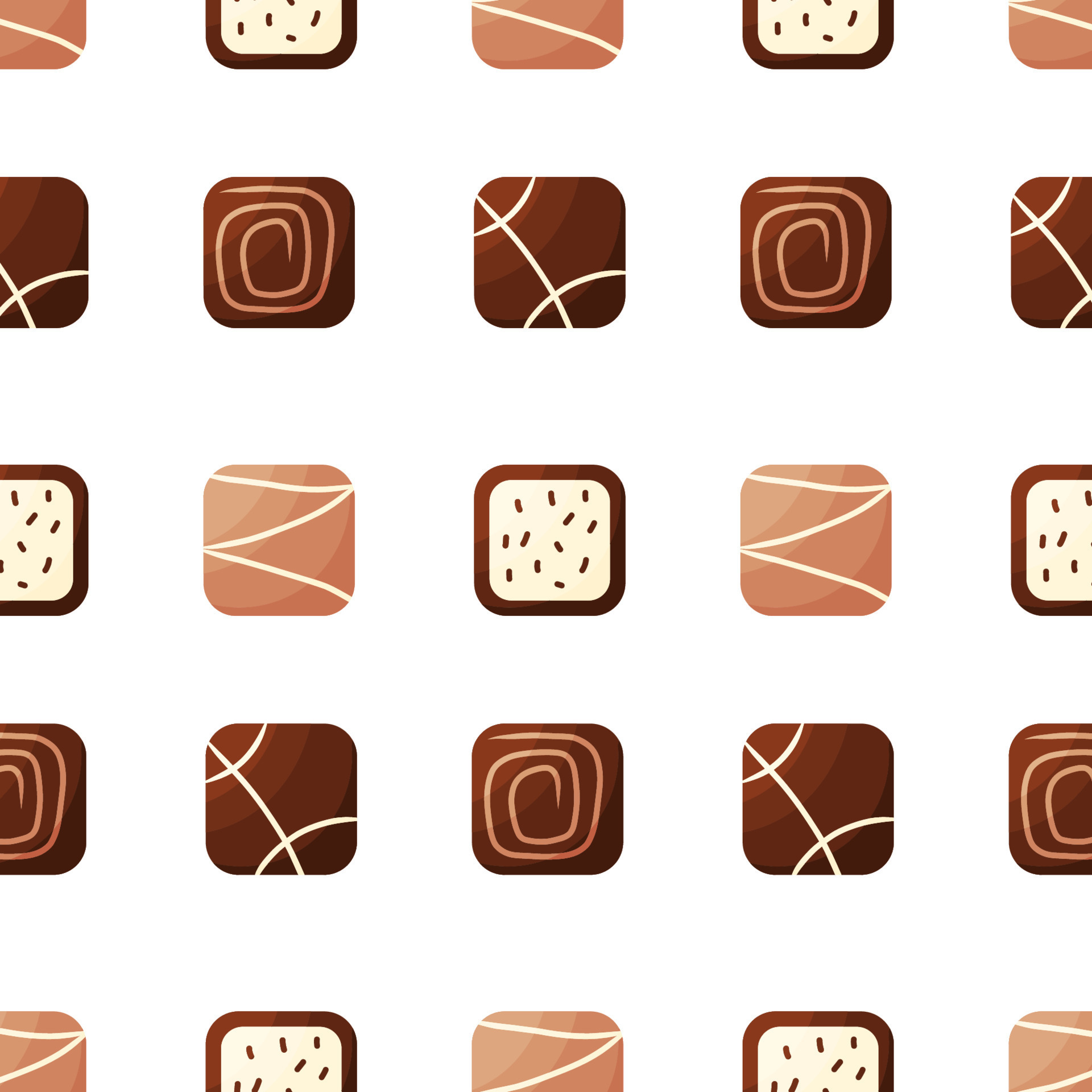 chocolate day candy holiday gift sweetness pattern 24149192 Vector Art