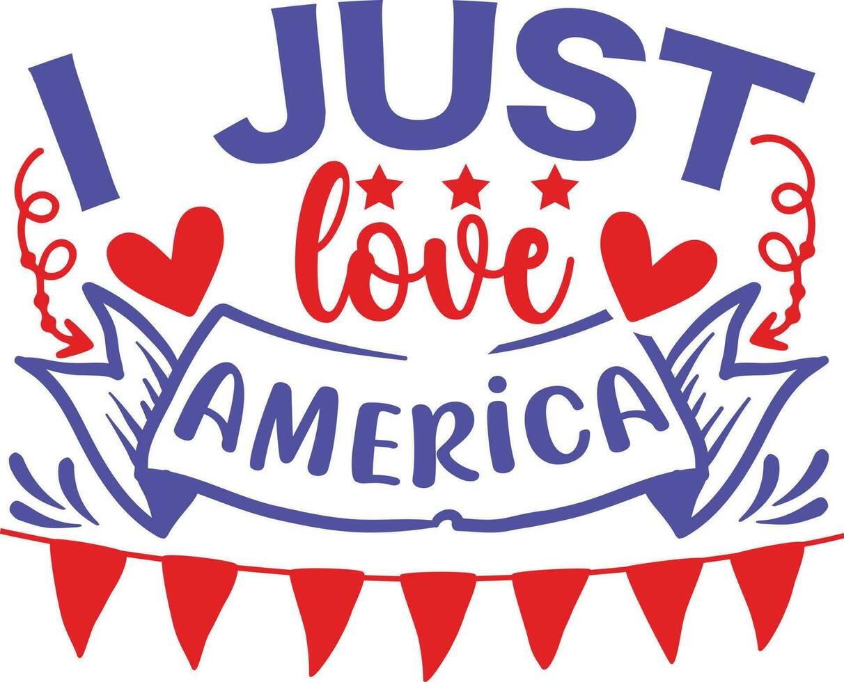 4th Of July Design vector