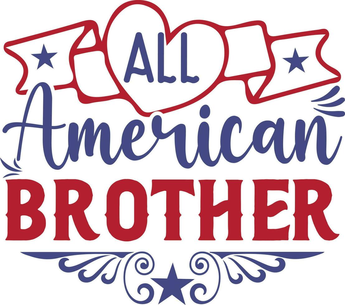 4th Of July Design vector