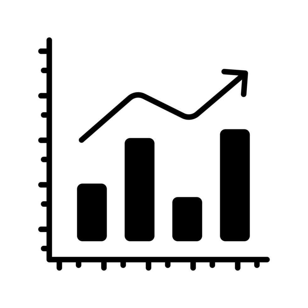 Carefully crafted icon of bar chart in trendy style, premium vector design