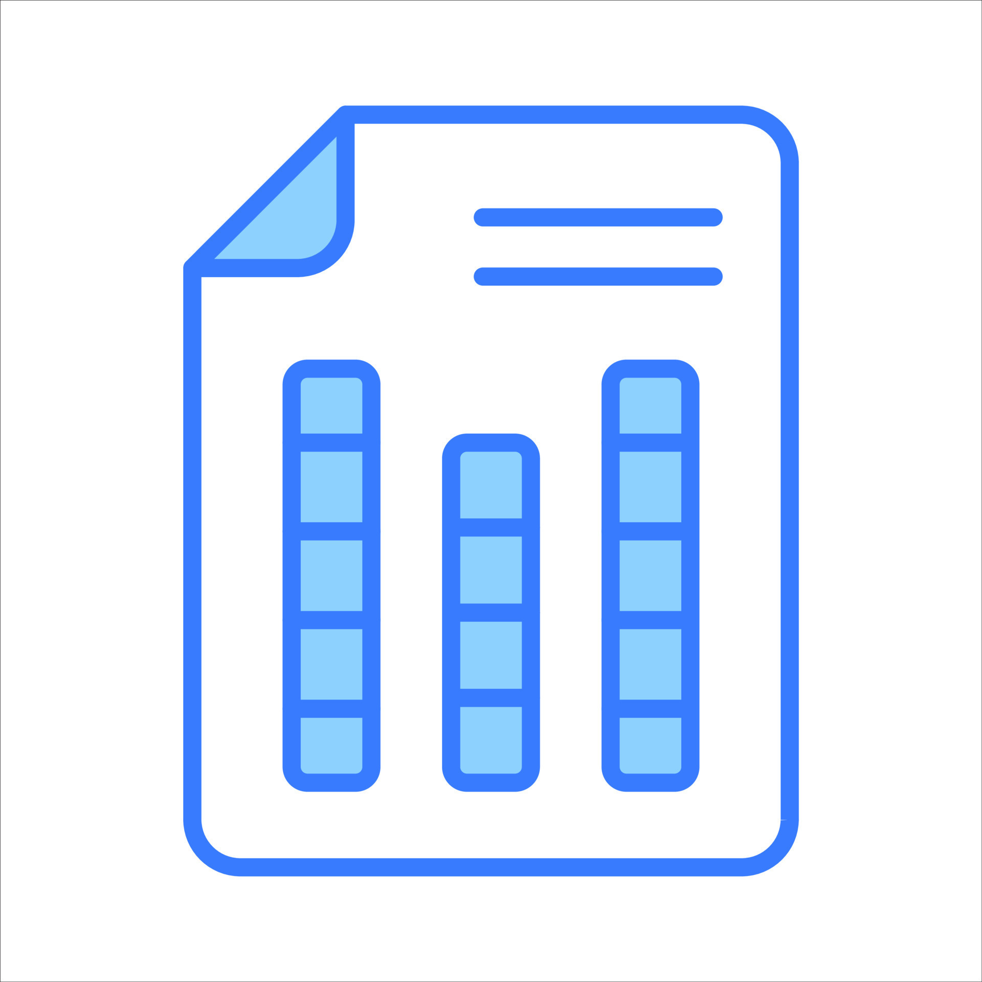 graphical-representation-of-a-business-report-modern-vector-of-data