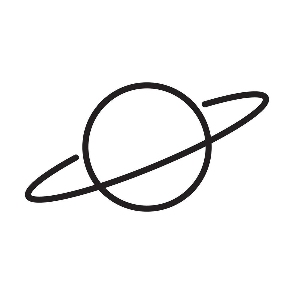 planets icon vector